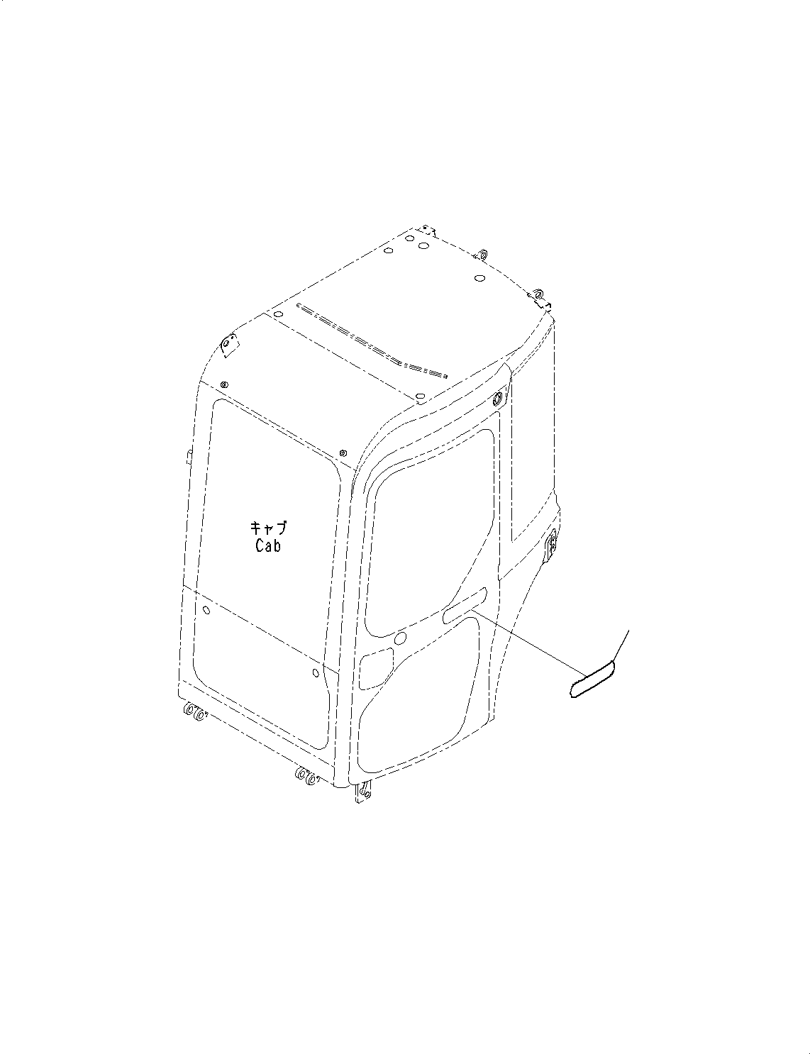 Komatsu parts book diagram for PC55MR-3 S/N 15001-UP: ? ?МЮ, KOMATSU П ?ё(#16501-)
