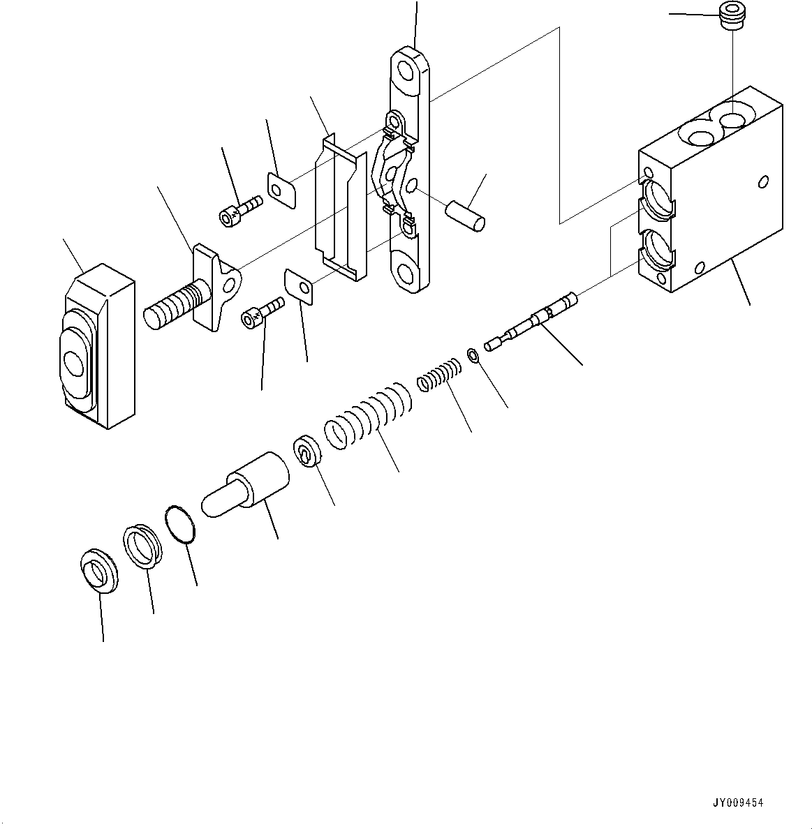 Komatsu parts book diagram for PC55MR-3 S/N 15001-UP: ? ?МЮ,  ?АЇБТЭД—P PPC КЮЩМЮ(#15001-16000)