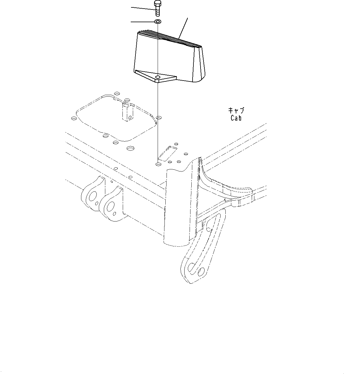 Komatsu parts book diagram for PC55MR-3 S/N 15001-UP: ? ?МЮ, МЫ ?, М ?ДЪЅД, Ќ ?(#15001-16000)