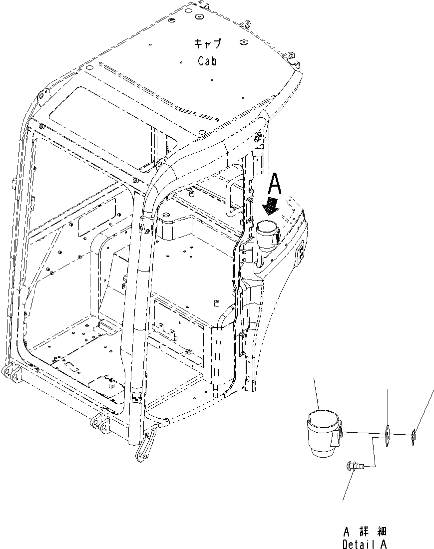 Komatsu parts book diagram for PC55MR-3 S/N 15001-UP: ? ?МЮ,  ?ЇМЯ ОЩАЮ(#16501-)