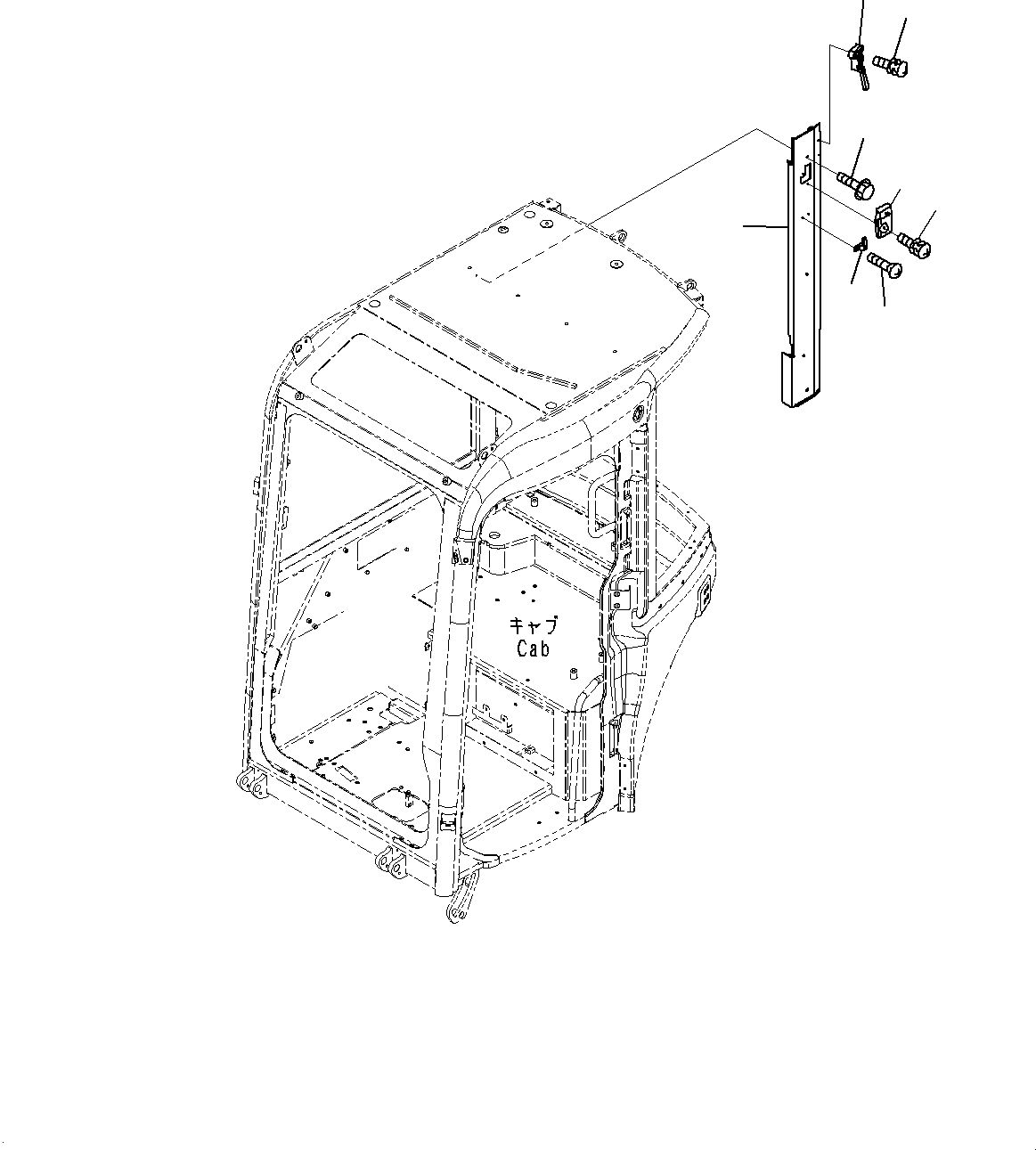Komatsu parts book diagram for PC55MR-3 S/N 15001-UP: ? ?МЮ, Щ ?С ЧЭМЯ(#16501-)