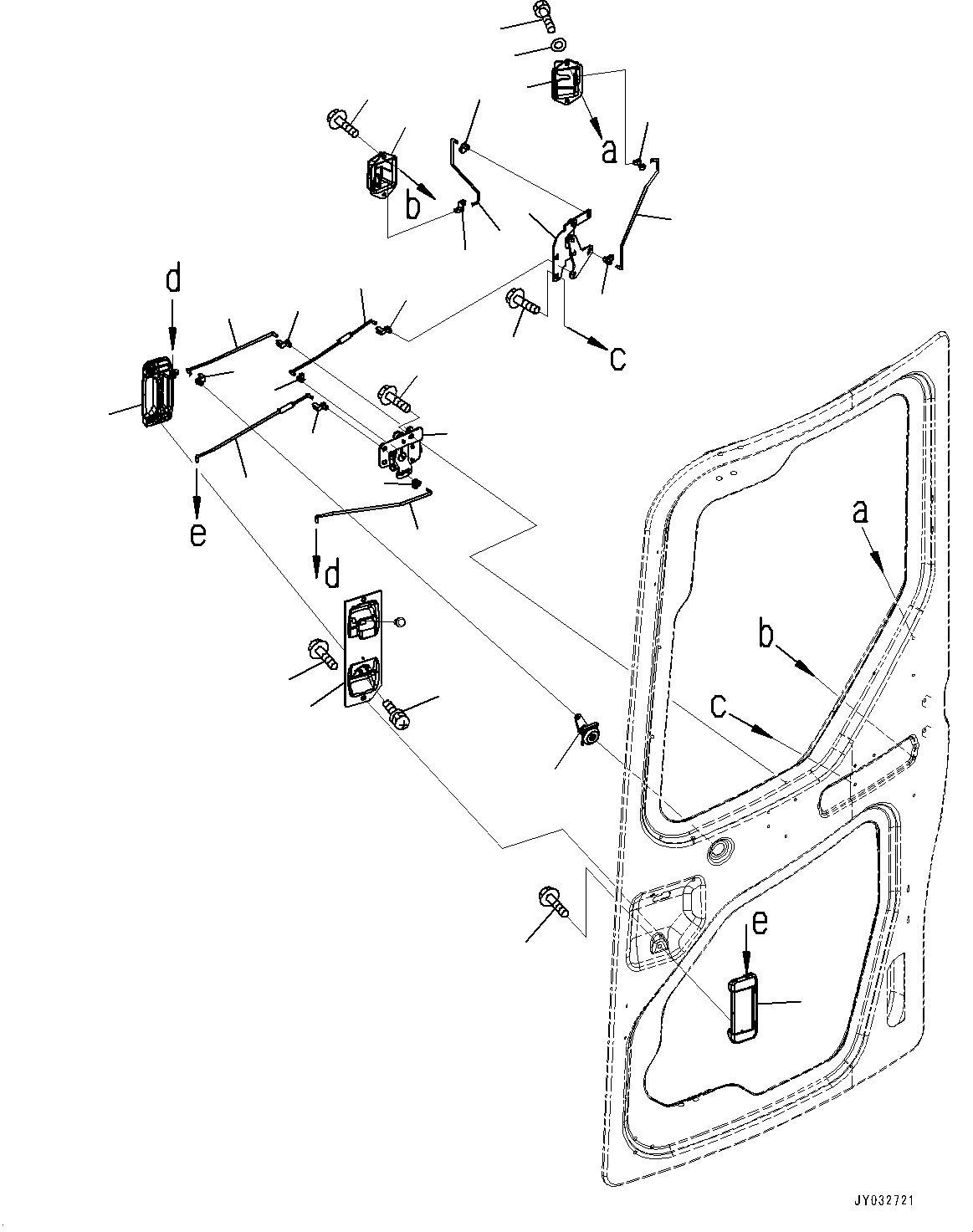 Komatsu parts book diagram for PC55MR-3 S/N 15001-UP: ? ?МЮ, ДЮ ? ЫЇё(#19437-)