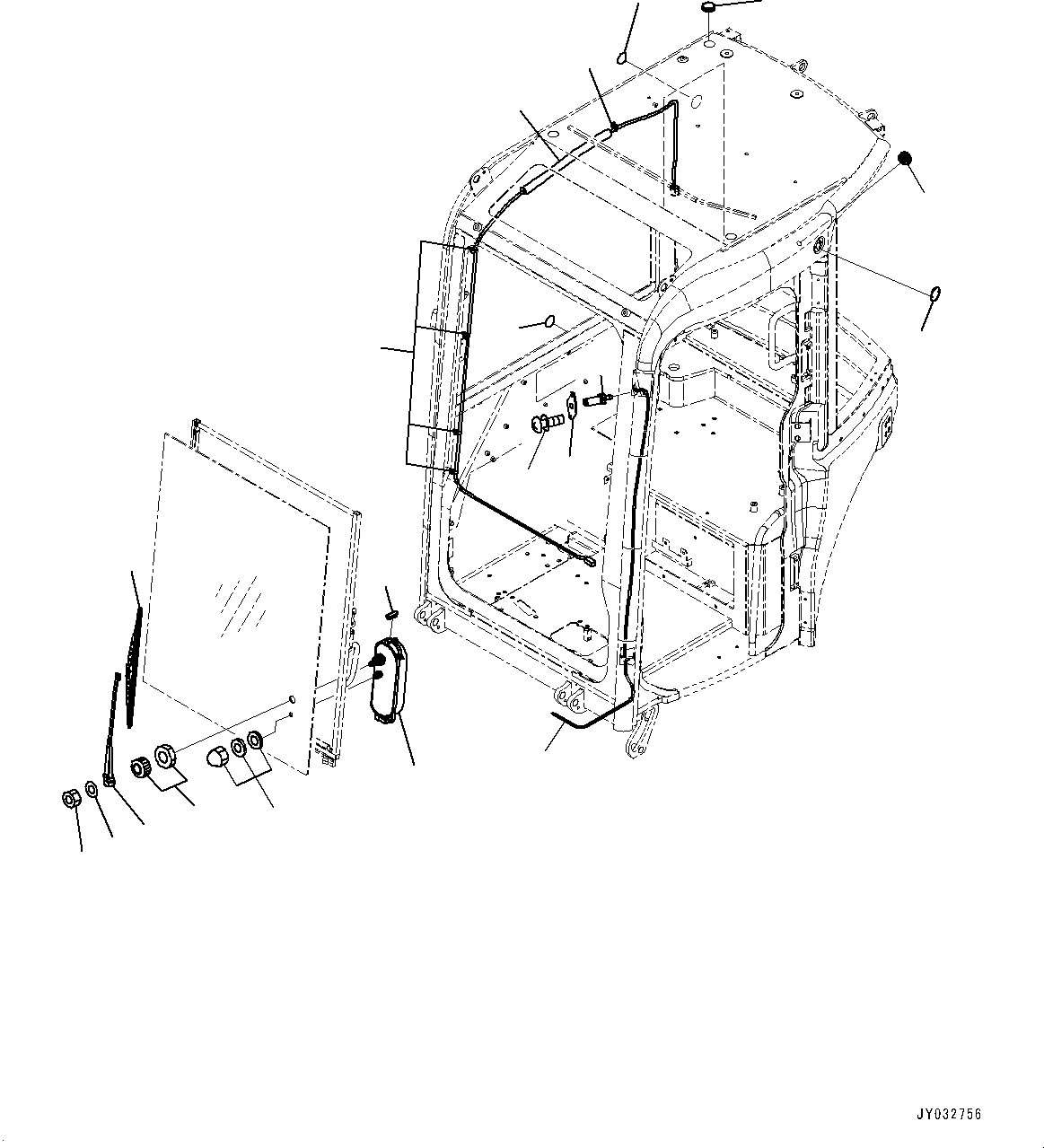 Komatsu parts book diagram for PC55MR-3 S/N 15001-UP: ? ?МЮ, ЬІКЯ(#16501-)