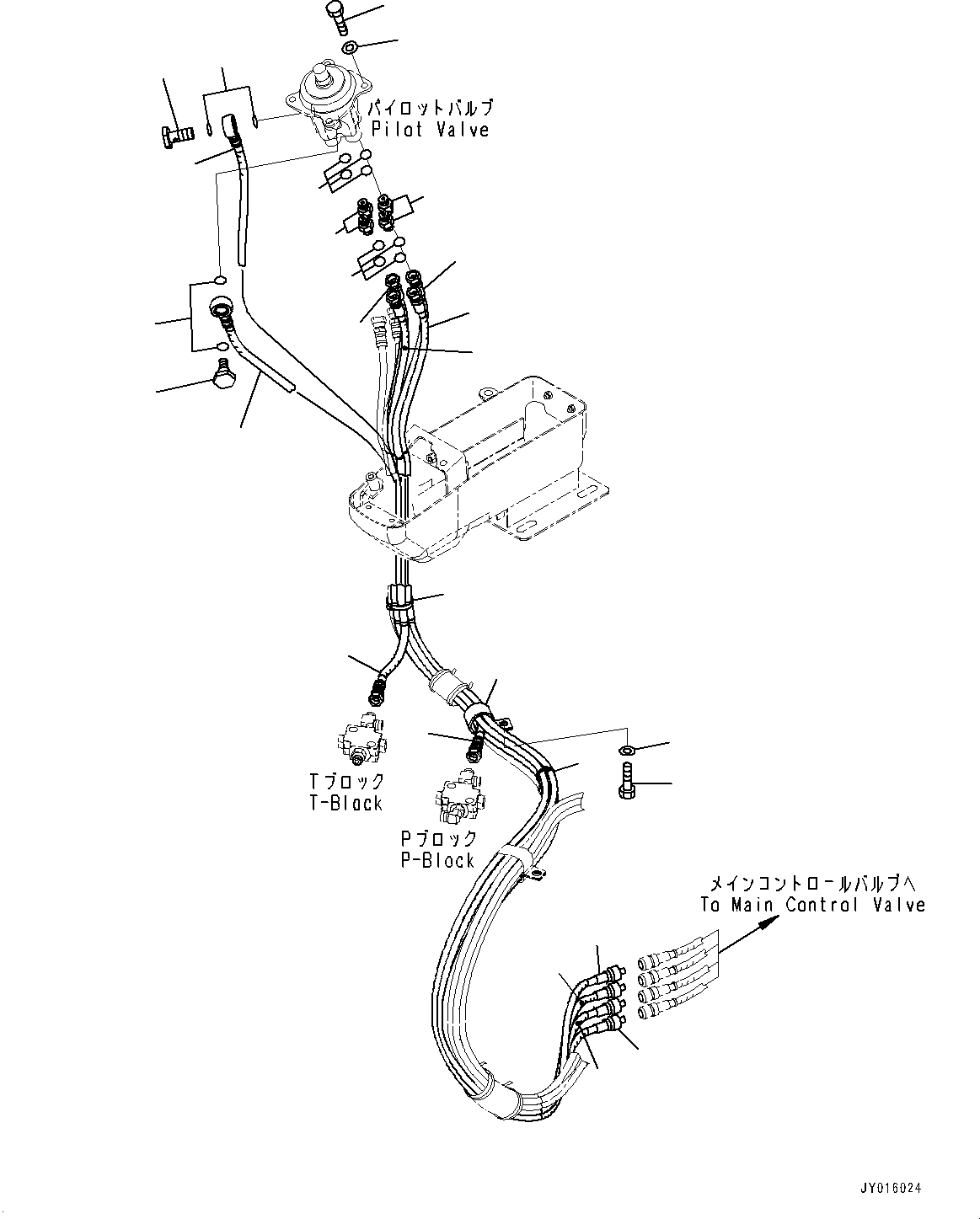 Komatsu parts book diagram for PC55MR-3 S/N 15001-UP: МЫ ? МЪ ?С, PPC ”ZЉЗ, ‰E(#16501-)