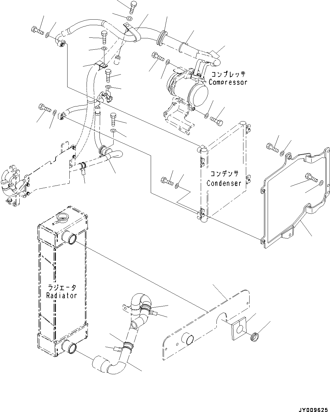 Komatsu parts book diagram for PC55MR-3 S/N 15001-UP: ґ ?єЭ ХЖЇД, (1/3) (ґ ?єЭ •T)(#15001-15426)