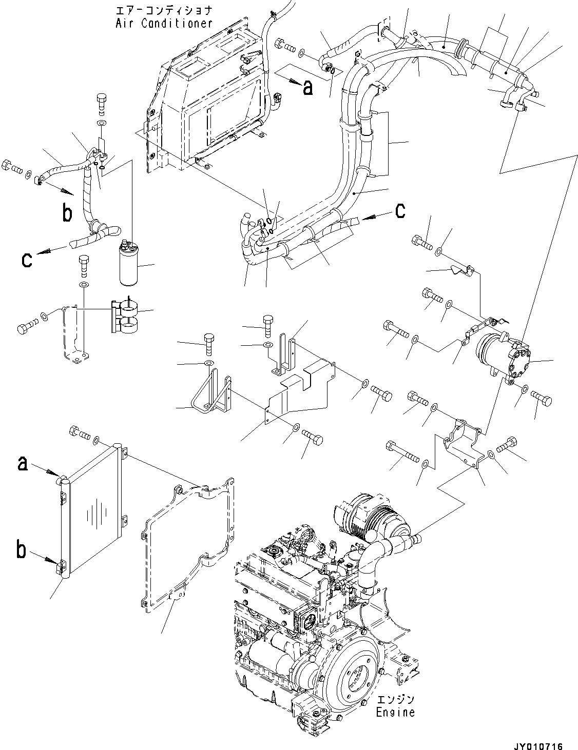 Komatsu parts book diagram for PC55MR-3 S/N 15001-UP: ґ ?єЭ ХЖЇД, (2/3)(#15001-15426)