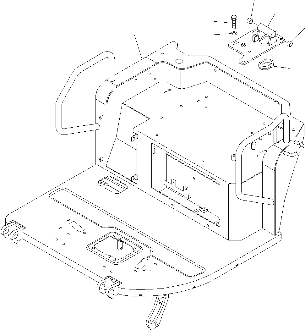 Komatsu parts book diagram for PC55MR-3 S/N 15001-UP: МЫ ? МЪ ?С, МЫ ?, НЮ ?Ѕ ( ? ?ЙЛЯ Л ?А •T)(#16501-)