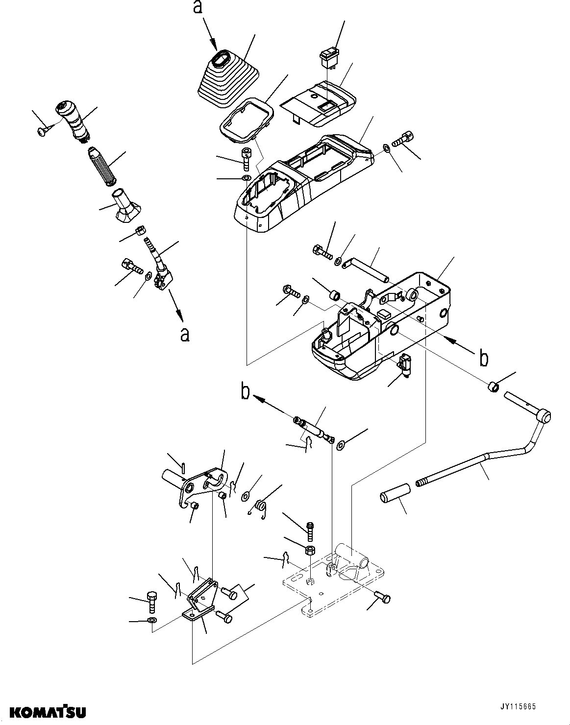 Komatsu parts book diagram for PC55MR-3 S/N 15001-UP: МЫ ? МЪ ?С, МЫ ?, єЭї ?Щ, Ќ ? (ПЅА  ? ? –і)(#16501-19691)