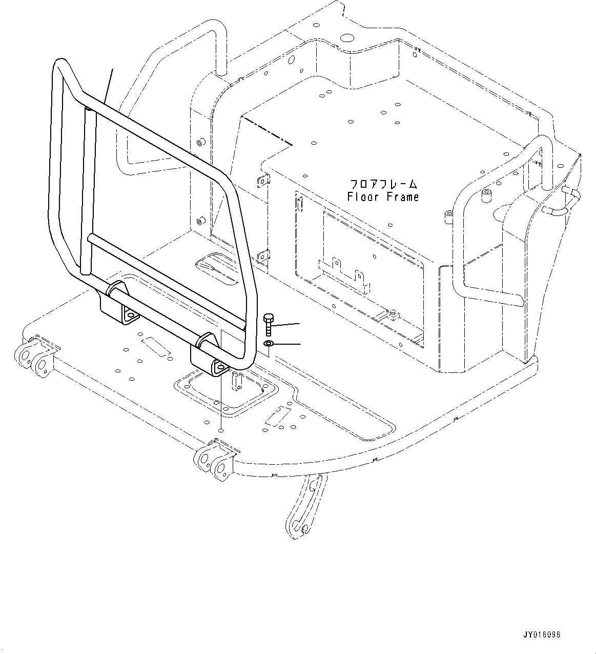 Komatsu parts book diagram for PC55MR-3 S/N 15001-UP: МЫ ? МЪ ?С, КЭДЮЪ ?Щ(#16501-)