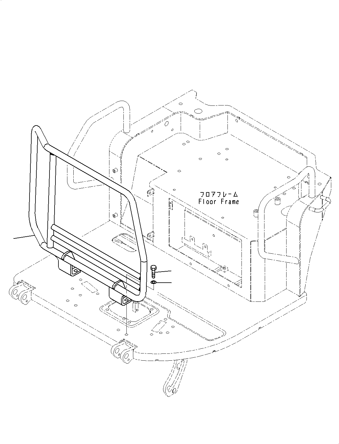 Komatsu parts book diagram for PC55MR-3 S/N 15001-UP: МЫ ? МЪ ?С, КЭДЮЪ ?Щ (КЯЬ ?  ?ЭёЮЩ КЯЬ ? БЩД МЮЪ ?ДЮ •T)(#15001-16000)