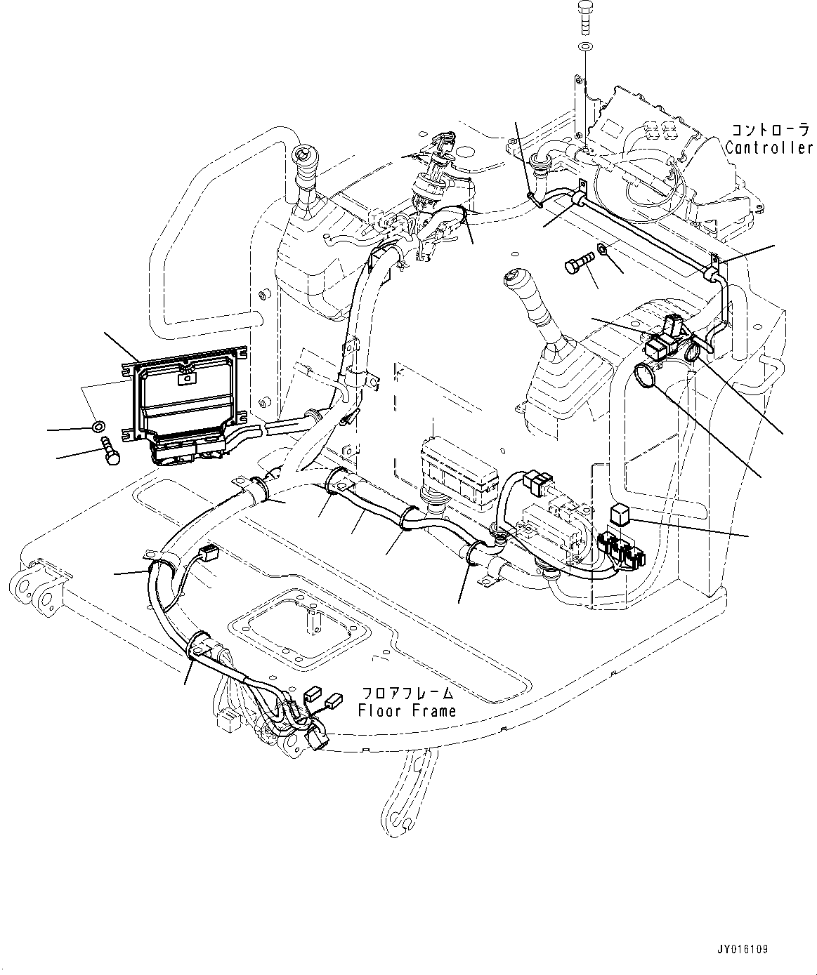 Komatsu parts book diagram for PC55MR-3 S/N 15001-UP: МЫ ? МЪ ?С, ЬІФШЭёЮК ?ИЅ(#16501-)