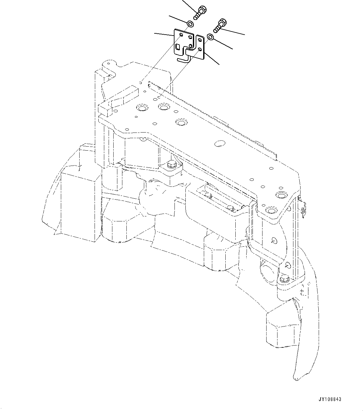 Komatsu parts book diagram for PC55MR-3 S/N 15001-UP: ?іЭАіґІД, ДЮ ? ЫЇё(#15427-16000)