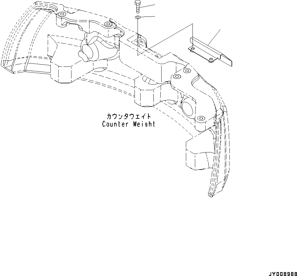 Komatsu parts book diagram for PC55MR-3 S/N 15001-UP: ?іЭАіґІД,  ?іЭАіґІД  ?КЮ ?(#15427-16000)