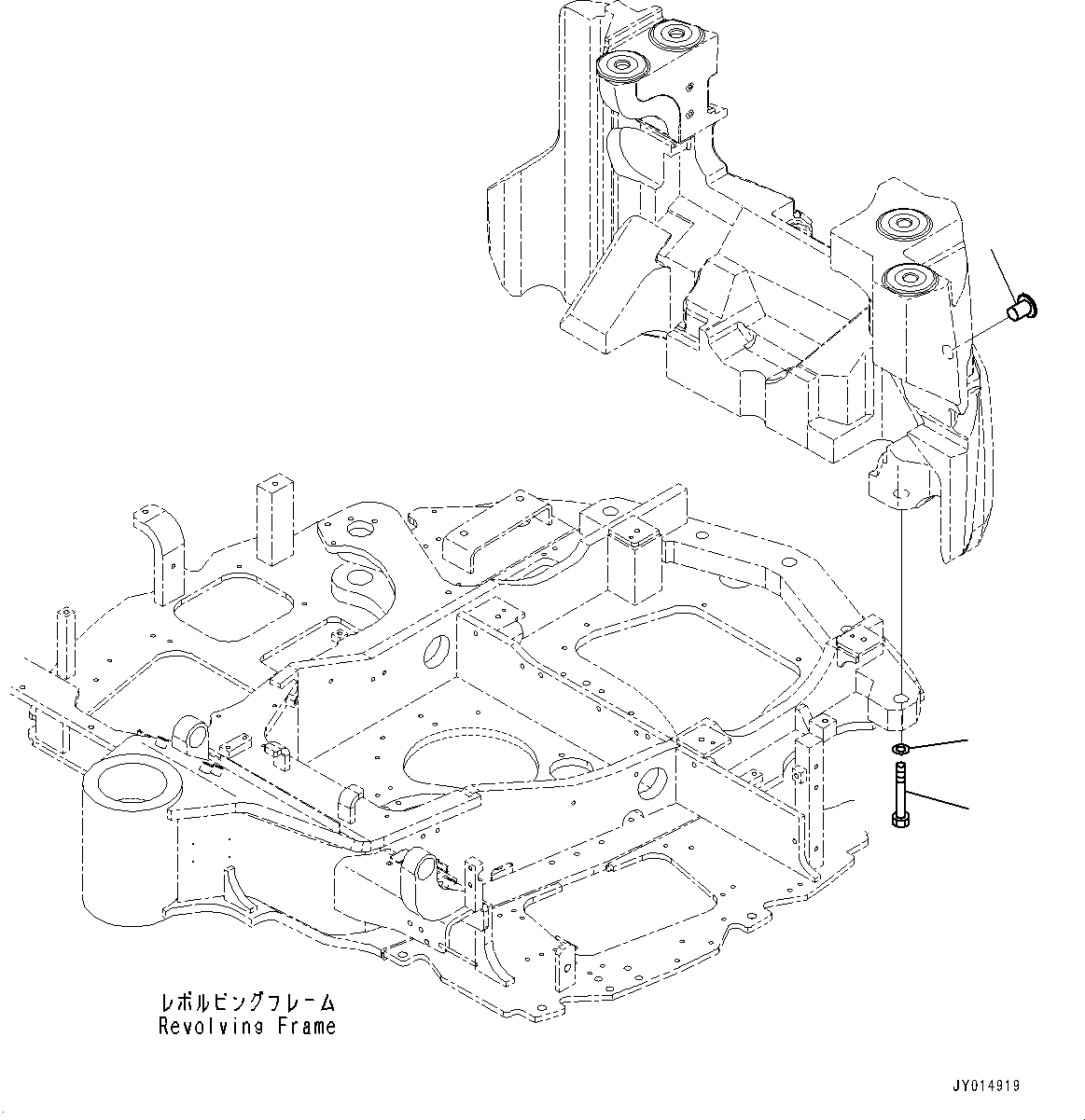 Komatsu parts book diagram for PC55MR-3 S/N 15001-UP: ?іЭАіґІД, АЭГЮС, Ћж•T‚ЇОЮЩД(#16501-)