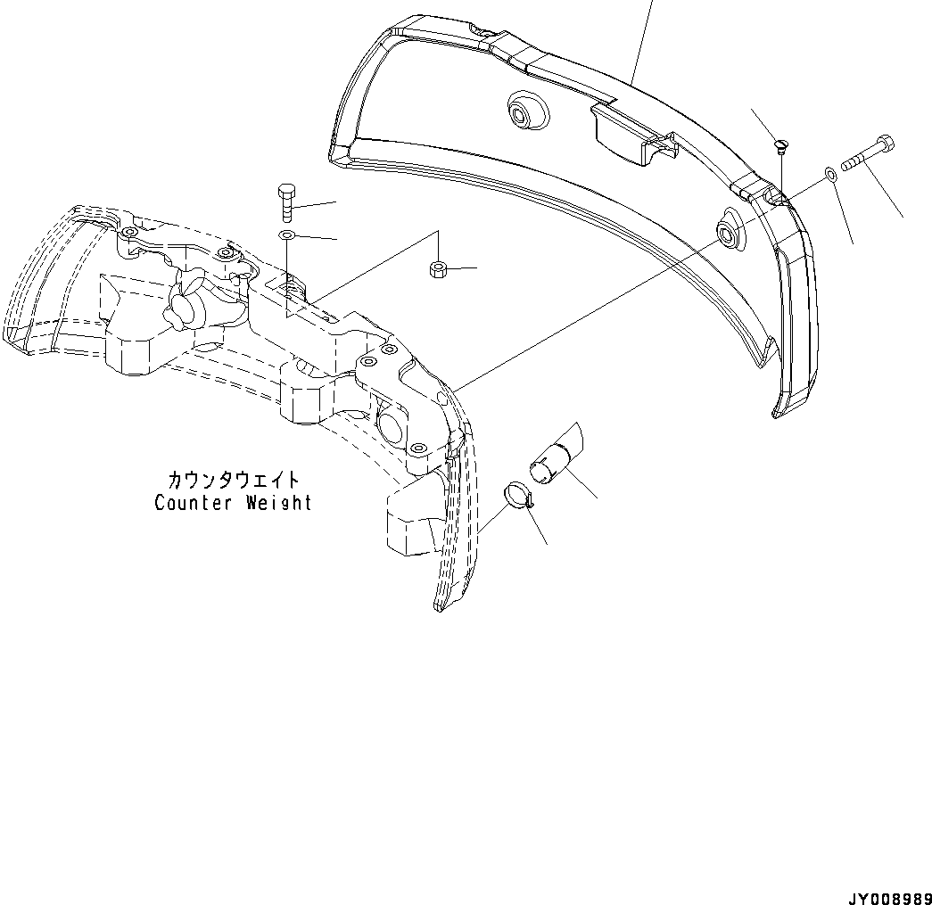 Komatsu parts book diagram for PC55MR-3 S/N 15001-UP: ?іЭАіґІД Ћж•T‚Ї, (‘ќ—К ?іЭАіґІД •T)(#15001-)