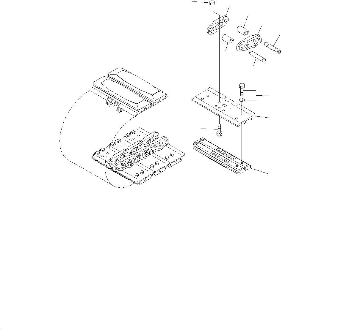 Komatsu parts book diagram for PC55MR-3 S/N 15001-UP: ДЧЇё ј ? ?  ?ѕЭМЮШ, ДЧЇё ј ? ? (MT КЯЇДЮ ј ? ?, 400MM •ќ)(#15001-)