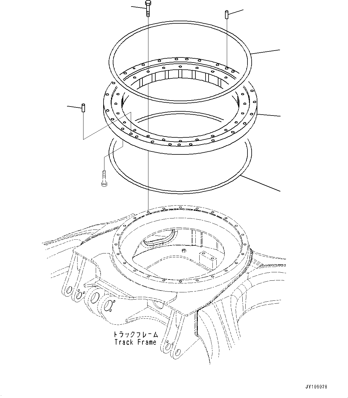 Komatsu parts book diagram for PC55MR-3 S/N 15001-UP: ДЧЇё МЪ ?С, ЅІЭёЮ  ? ?ёЩ(#15401-)