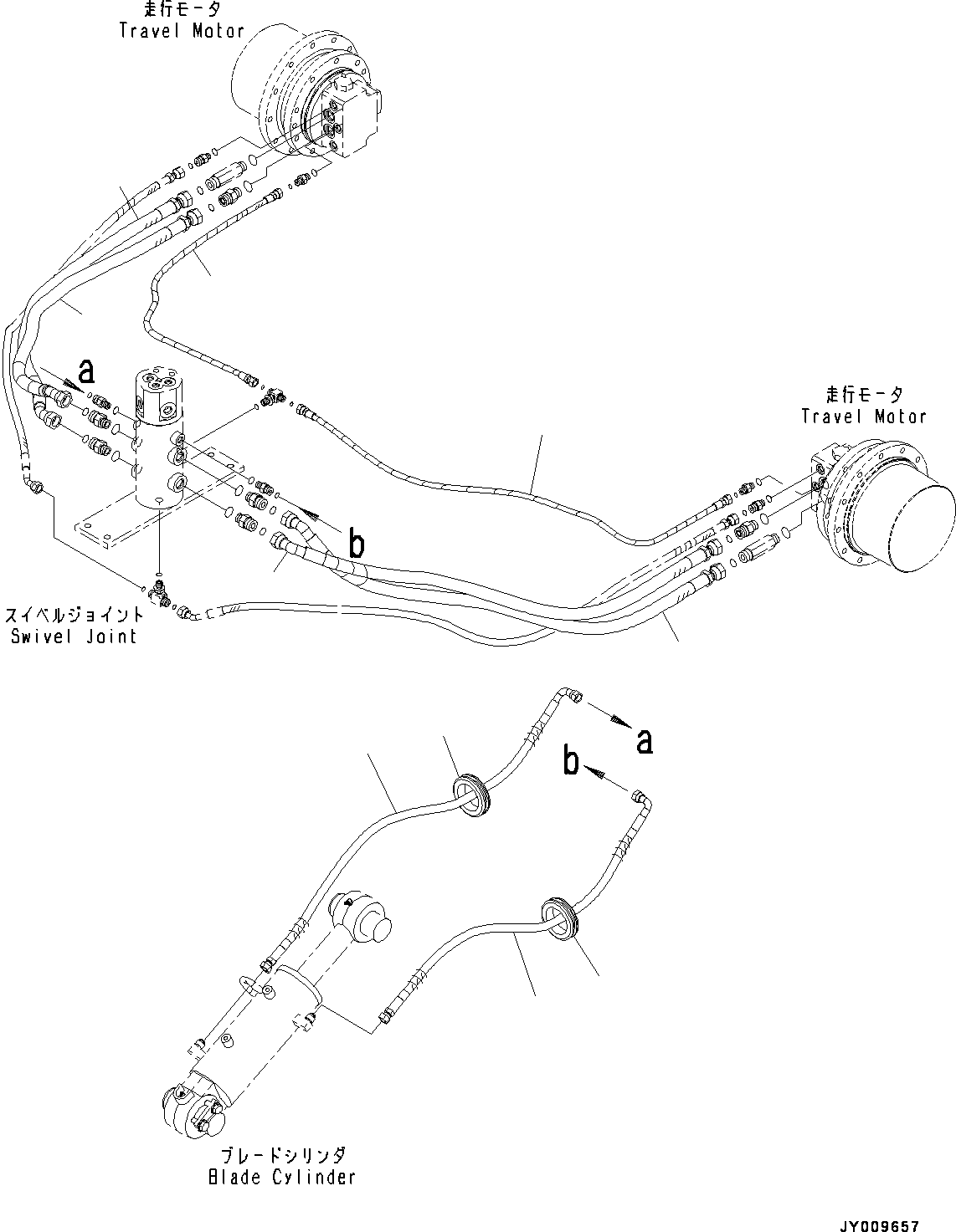 Komatsu parts book diagram for PC55MR-3 S/N 15001-UP: ДЧЇё МЪ ?С, ‘–ЌS У ?А ”ZЉЗ, ‰є•”(#15401-16000)