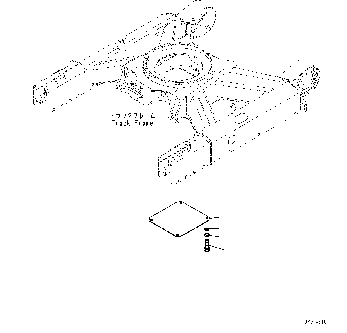 Komatsu parts book diagram for PC55MR-3 S/N 15001-UP: ДЧЇё МЪ ?С,  ?ЭАЮ  ?КЮ ?(#16001-16500)