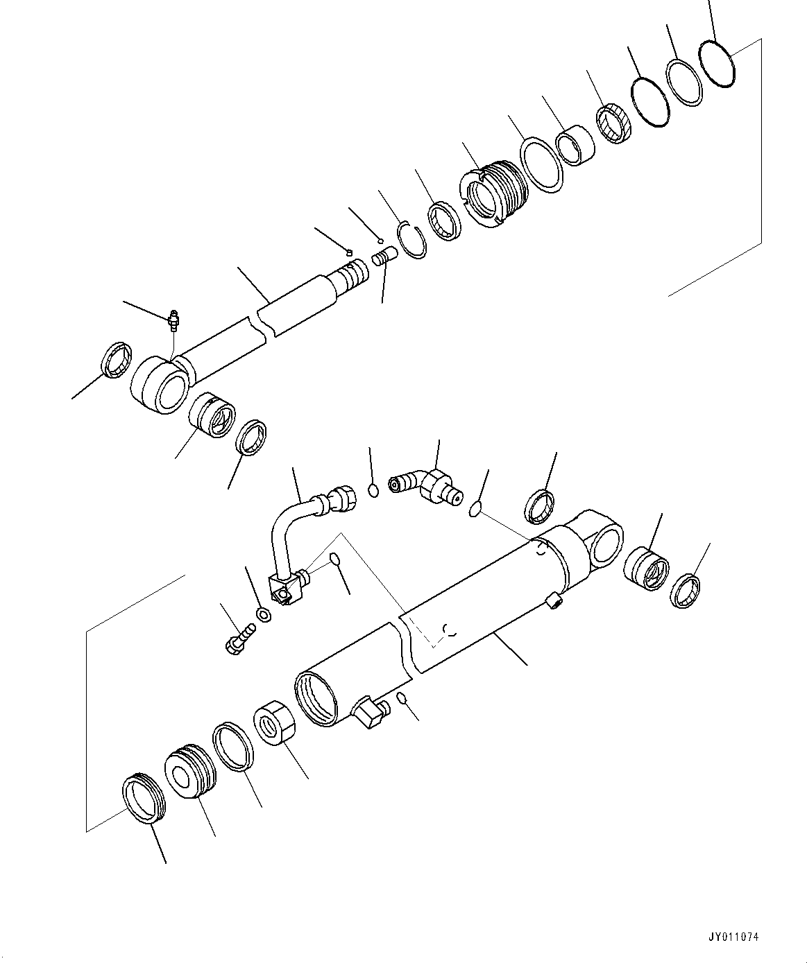 Komatsu parts book diagram for PC55MR-3 S/N 15001-UP: МЮ ?С ХЖЇД,  ? ?С јШЭАЮ(#18757-)