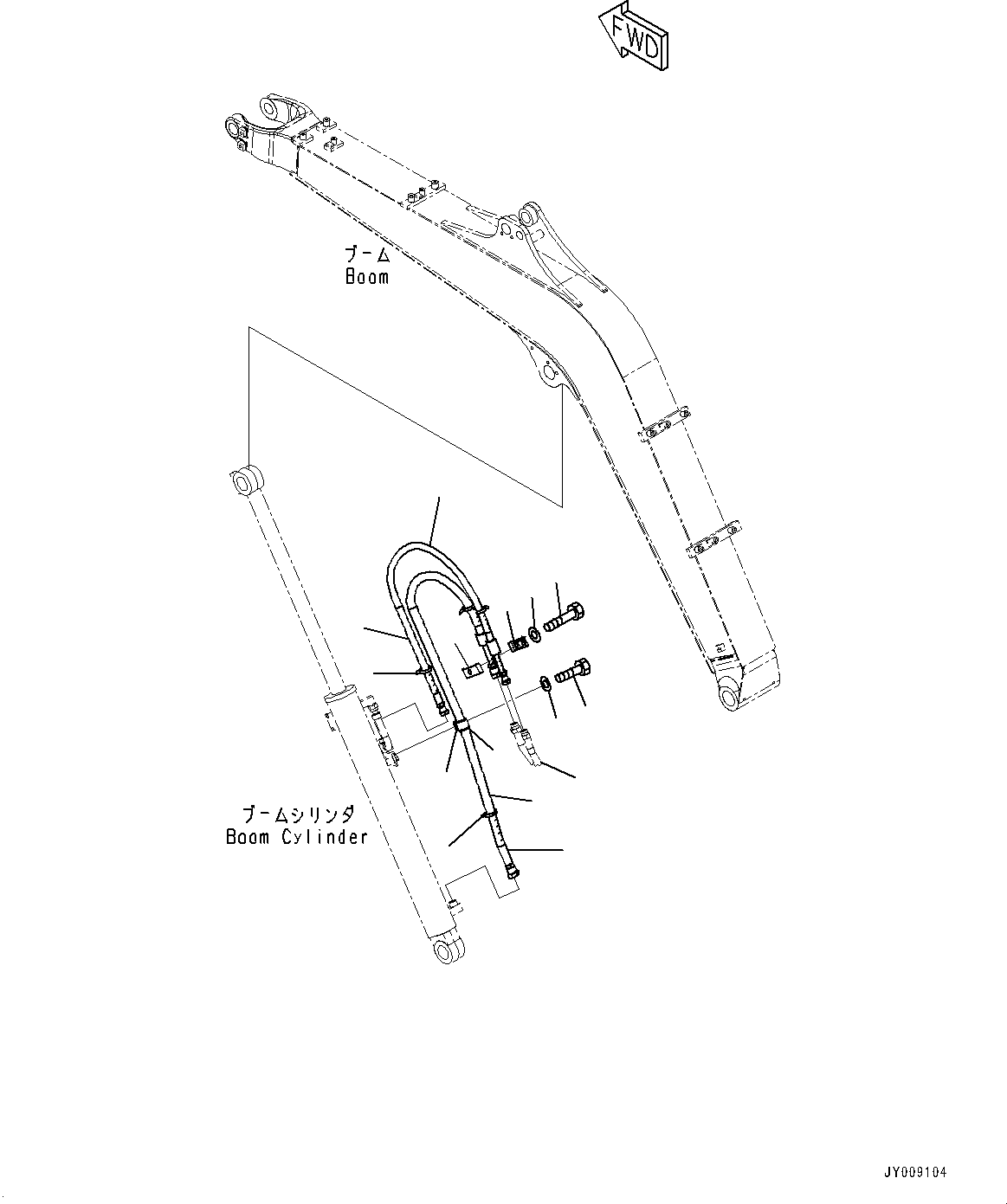 Komatsu parts book diagram for PC55MR-3 S/N 15001-UP: МЮ ?С ХЖЇД, МЮ ?С јШЭАЮ ”ZЉЗ(#16001-)