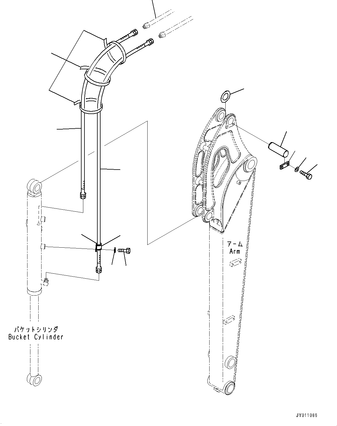 Komatsu parts book diagram for PC55MR-3 S/N 15001-UP: ? ?С ХЖЇД, КЮ№ЇД јШЭАЮ ”ZЉЗ(#15001-16000)