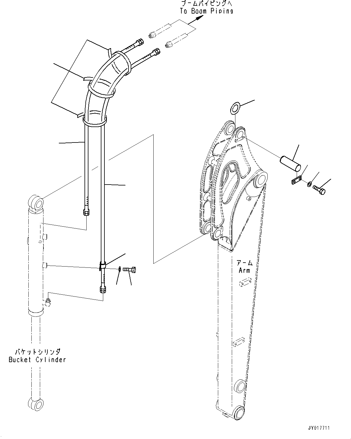 Komatsu parts book diagram for PC55MR-3 S/N 15001-UP: ? ?С ХЖЇД, КЮ№ЇД јШЭАЮ ”ZЉЗ(#18757-)