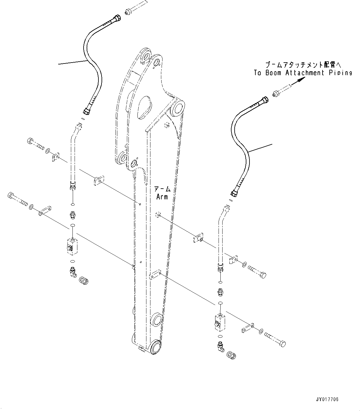 Komatsu parts book diagram for PC55MR-3 S/N 15001-UP: ? ?С ХЖЇД,  ?АЇБТЭД ”ZЉЗ (2/2)(#16510-)
