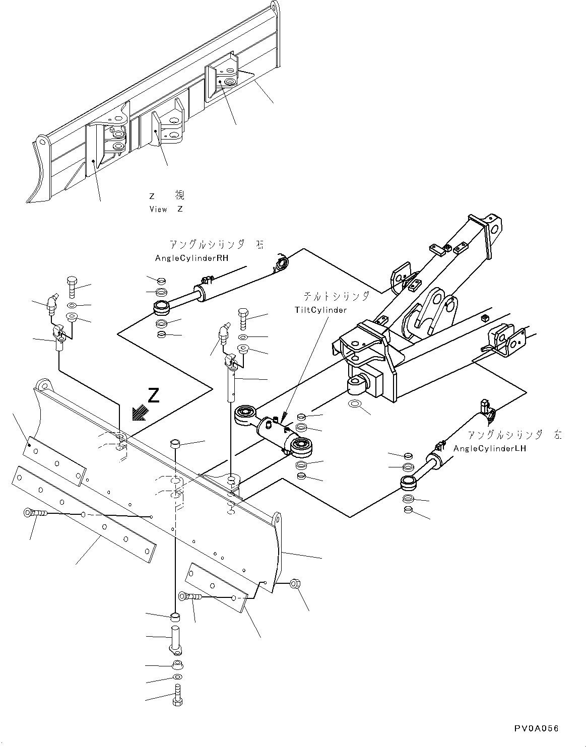 Komatsu parts book diagram for PC55MR-3 S/N 15001-UP: МЮЪ ?ДЮ, МЮЪ ?ДЮҐ ?ЇГЁЭёЮ ґЇјЮ (КЯЬ ?  ?ЭёЮЩ КЯЬ ? БЩД МЮЪ ?ДЮ)(#15001-16800)