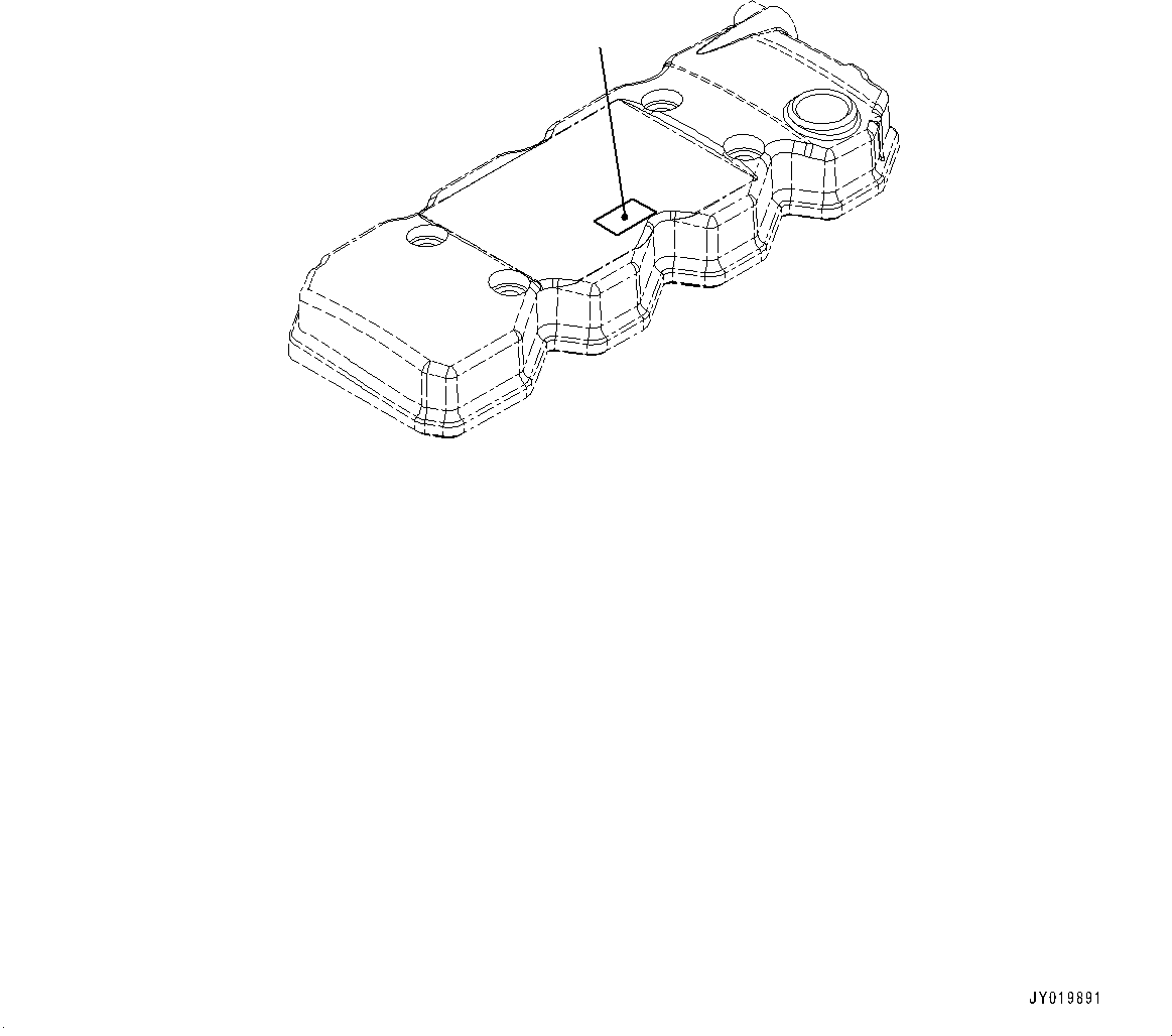 Engines Komatsu / SAA4D107E-1D S/N 26527701-UP (For PC160LC-8)(0000205c) / Caution Plates (#26599197-)(I002001 : A9810-003001)