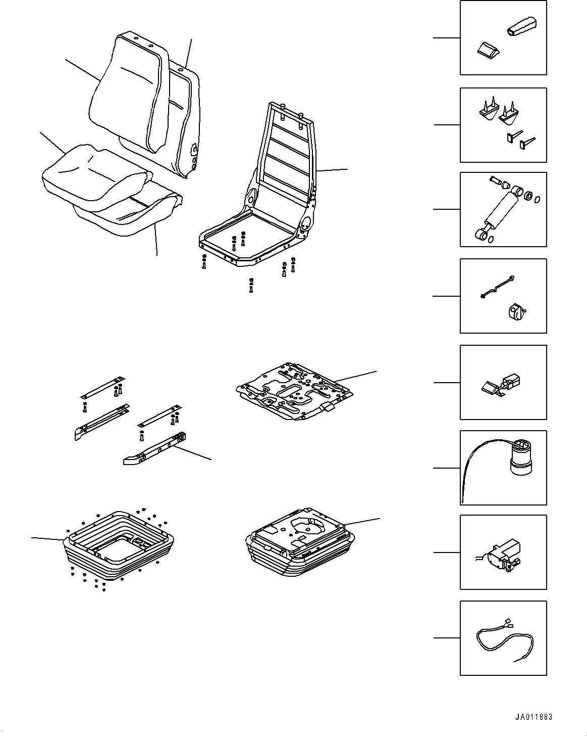 Bulldozers Komatsu / D65PX-16 S/N 80001-UP(0000239C) / Operator