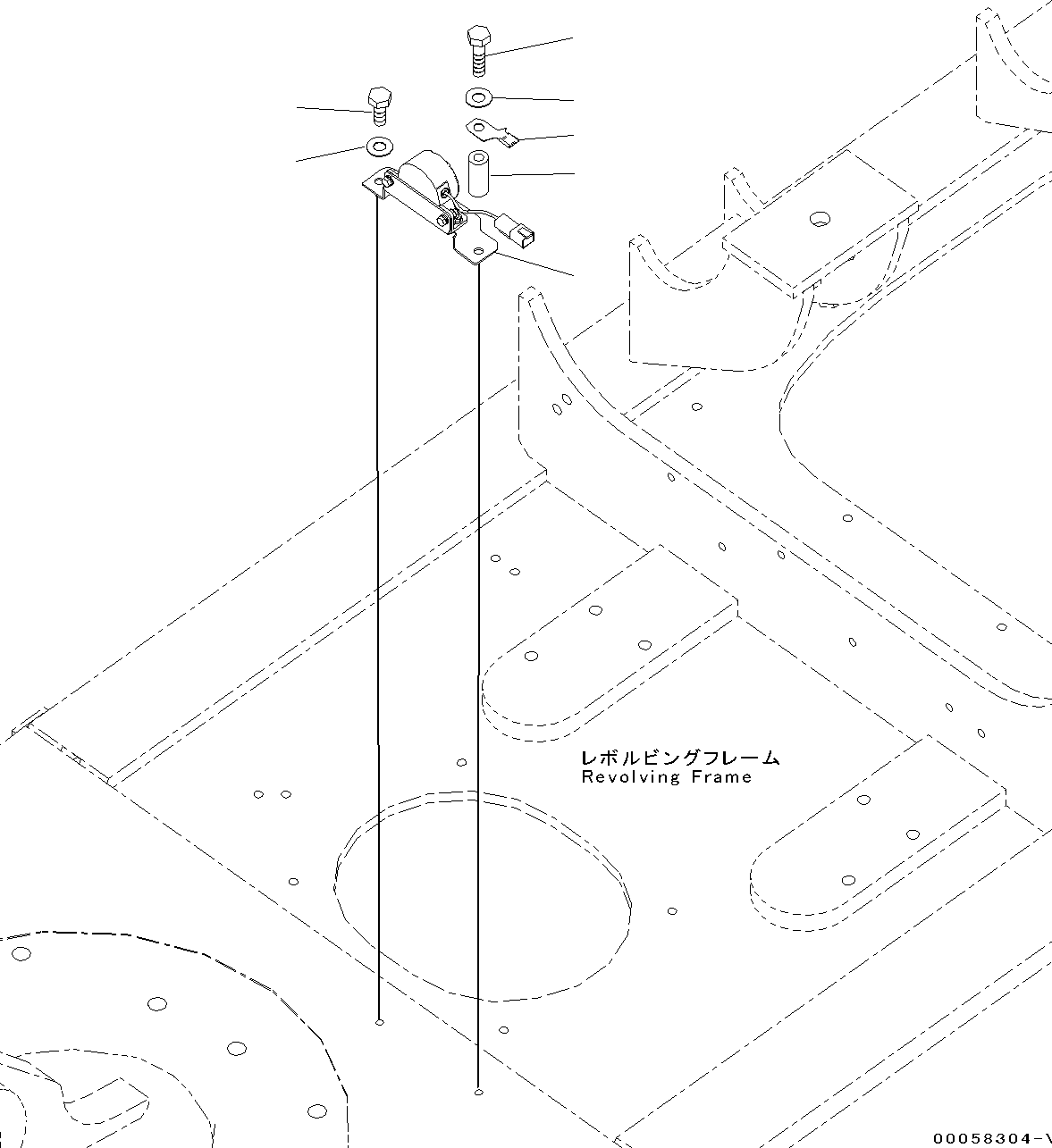 Excavators Komatsu / PC300-8 S/N C50001-UP(0000242B) / Travel Alarm (#C50001-)(E005001 : E0420-001001)