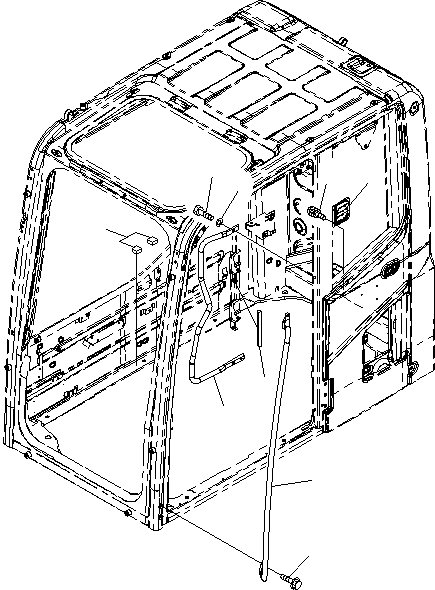 Excavators Komatsu / PC300-8 S/N C50001-UP(0000242B) / Cab, With AM-FM Radio For Asia Pressure Valve and Grip (#C50001-)(K007012 : K1110-004012)