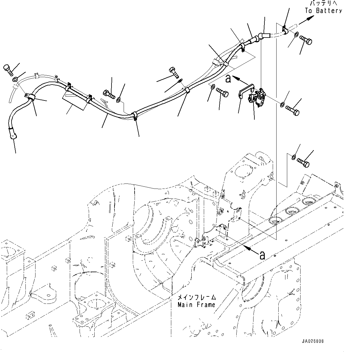 Komatsu parts book diagram for D65PX-16 S/N 80001-UP: ґЪёДШЇё ЬІФШЭёЮК ?ИЅ, КЮЇГШ ШЪ ? ЅІЇБ(#83341-)