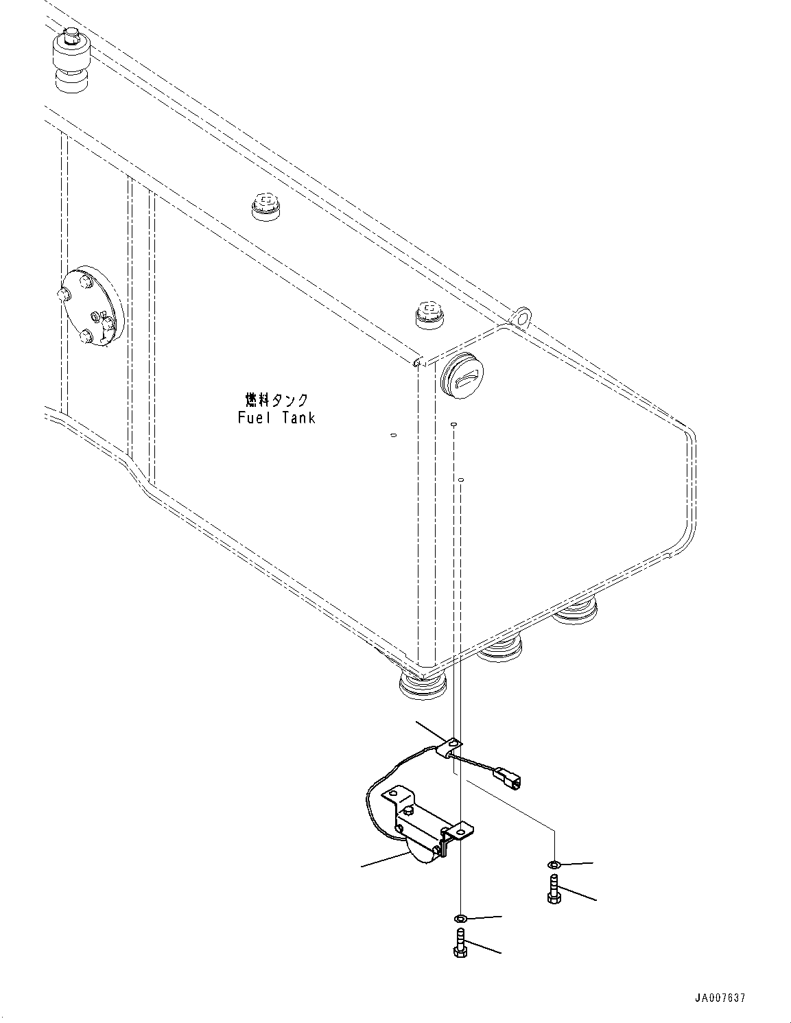 Komatsu parts book diagram for D65PX-16 S/N 80001-UP: КЮЇё ?ЇМЯ ?Ч ?С, (ROPS  ? ?ЙЛЯ •T)(#80001-)