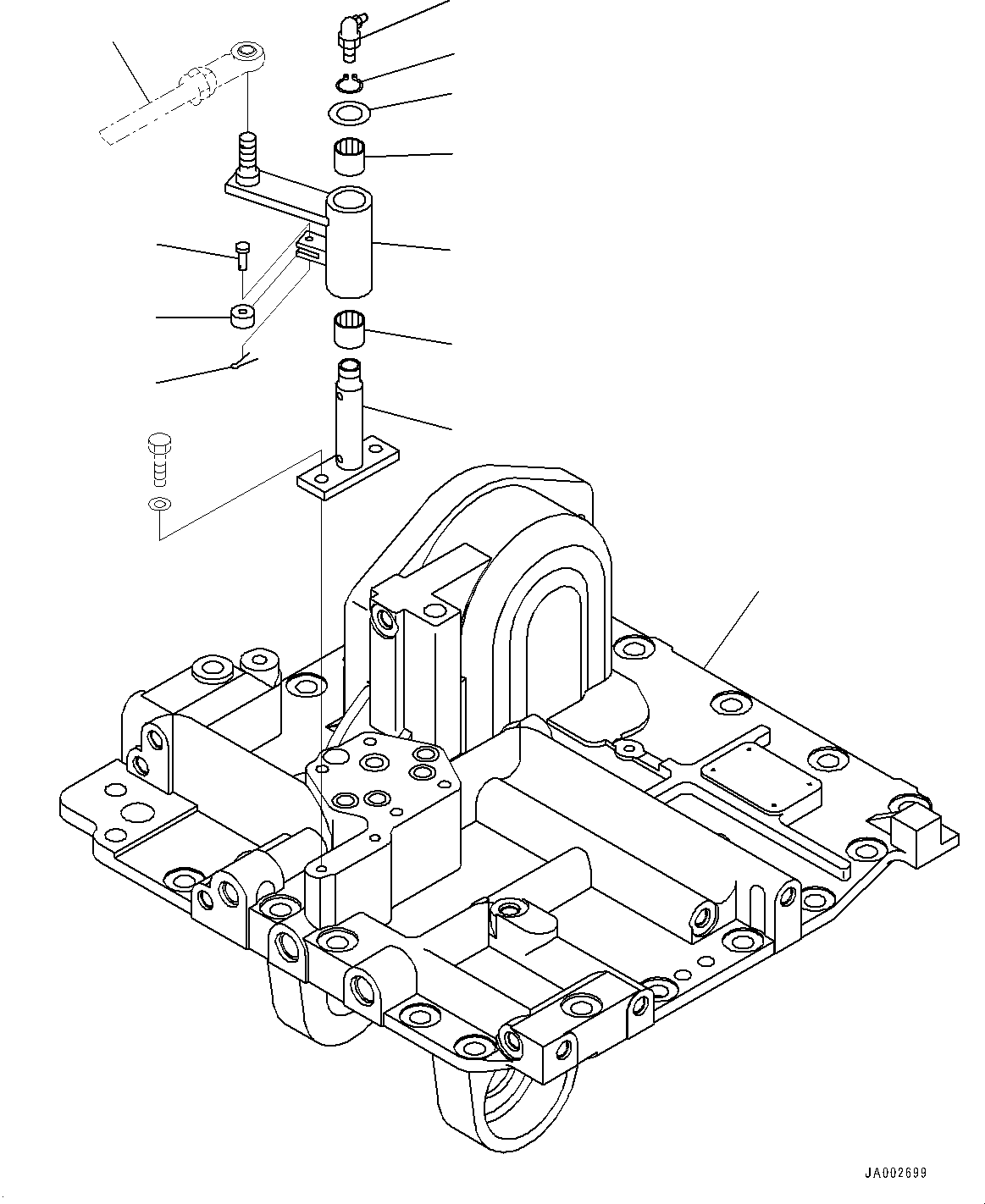 Komatsu parts book diagram for D65PX-16 S/N 80001-UP: КЯЬ ? ДЪІЭ, ЅГ ?ШЭёЮ № ?Ѕ  ?КЮ ?ҐЅГ ?ШЭёЮ КЮЩМЮ ‘ЂЌм ЪКЮ ?(#80001-)