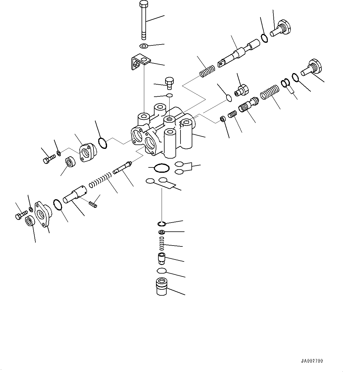 Komatsu parts book diagram for D65PX-16 S/N 80001-UP: КЯЬ ? ДЪІЭ, ЅГ ?ШЭёЮ КЮЩМЮ(#80001-)