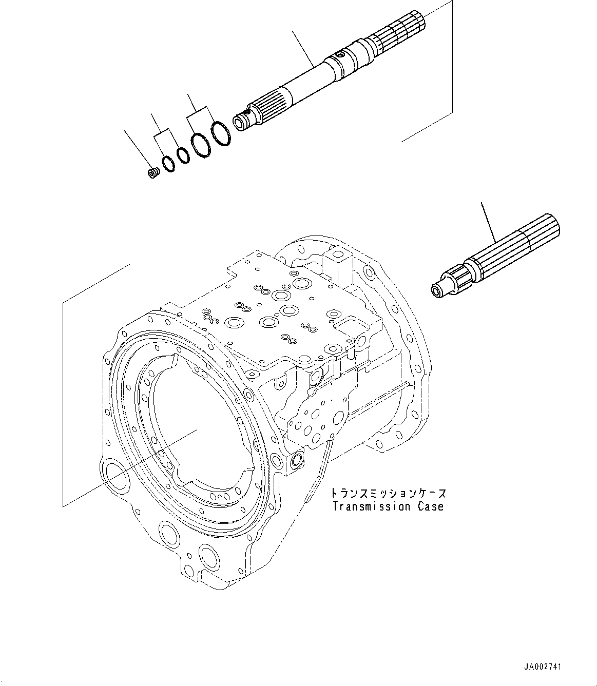 Komatsu parts book diagram for D65PX-16 S/N 80001-UP: КЯЬ ? ДЪІЭ, “ь—НҐЏO—НЋІ(#80001-)