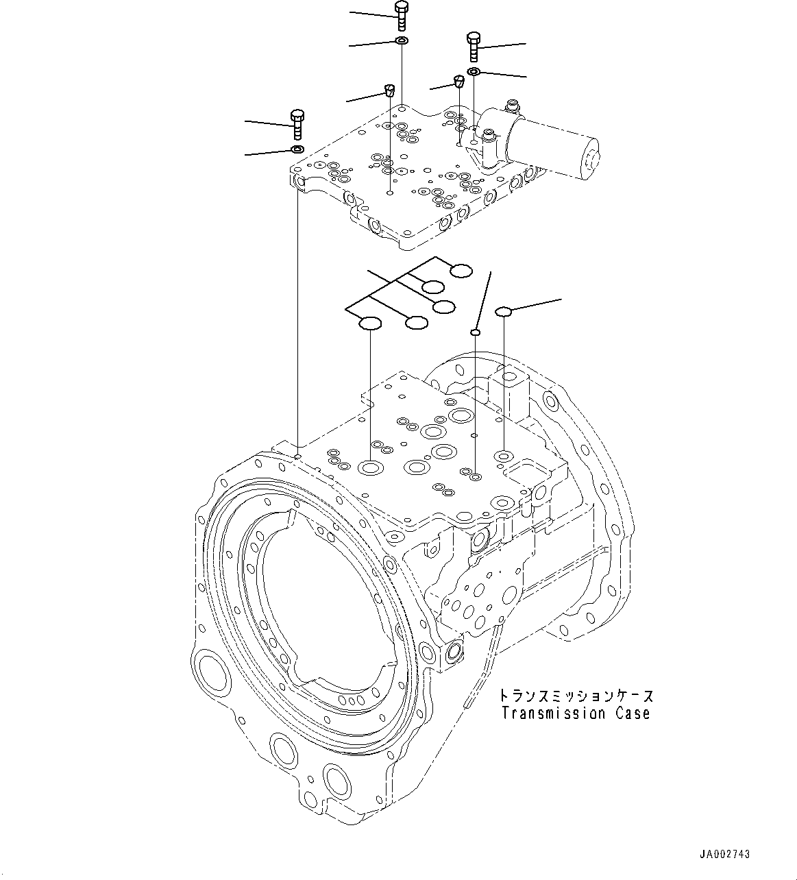 Komatsu parts book diagram for D65PX-16 S/N 80001-UP: КЯЬ ? ДЪІЭ, ДЧЭЅРЇј ?Э E.C.M.V. КЮЩМЮ Ћж•T‚Ї(#80001-)