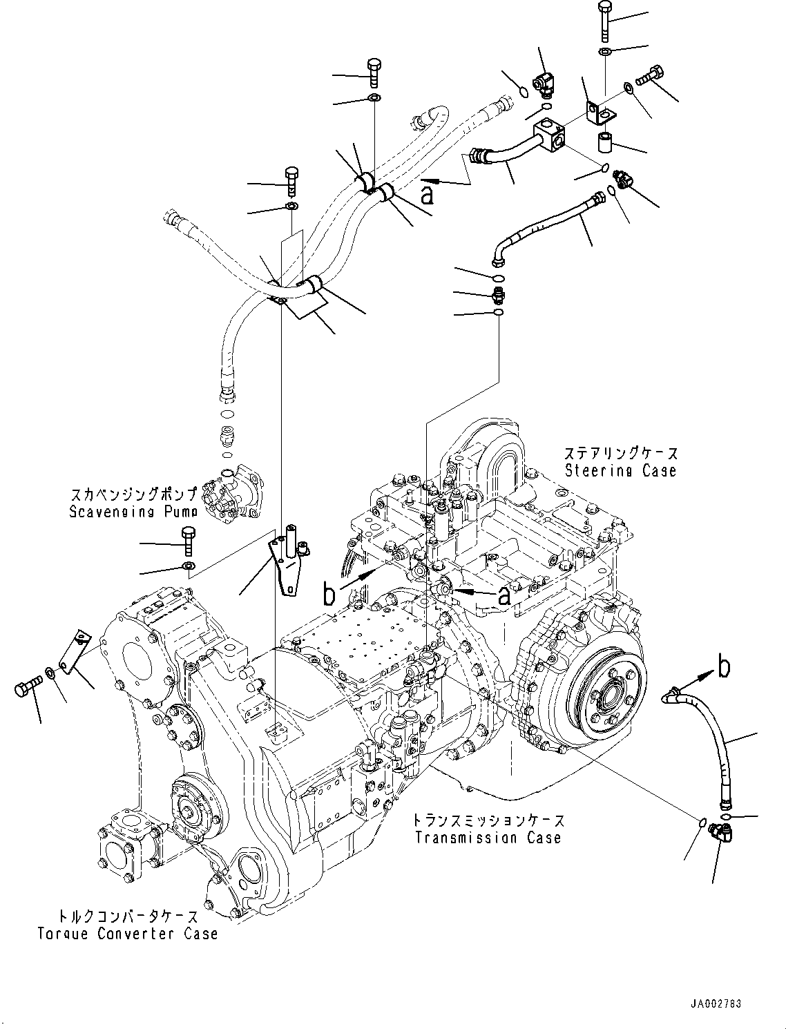 Komatsu parts book diagram for D65PX-16 S/N 80001-UP: КЯЬ ? ДЪІЭ, КЯЬ ? ДЪІЭ  ?Ч –ы€іОЯЭМЯ”ZЉЗ (2/2)(#80001-)