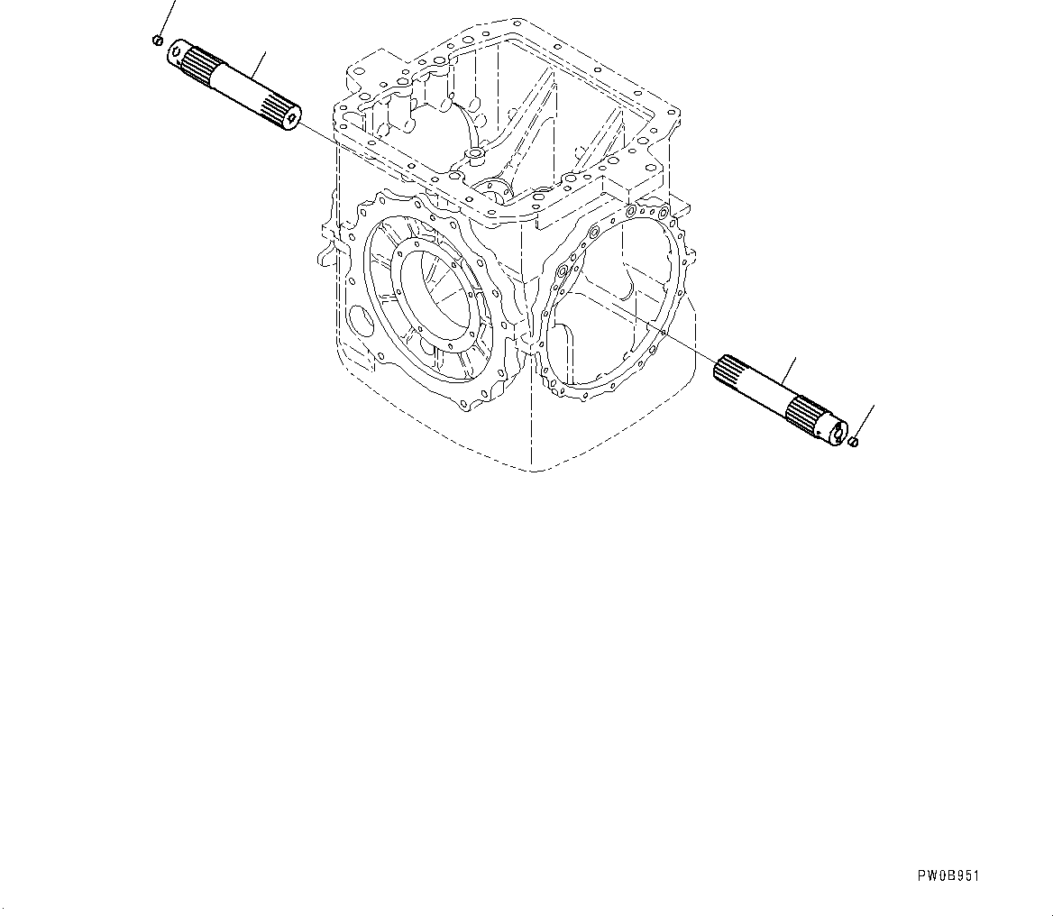 Komatsu parts book diagram for D65PX-16 S/N 80001-UP: КЯЬ ? ДЪІЭ, М ?ІЕЩ ДЮЧІМЮ, ДЩё ј ?МД (КЯЬ ?  ?ЭёЮЩ КЯЬ ? БЩД ДЮ ? ?Ю, ІЭ ?ІДЮ МЪ ?С •T)(#80001-)