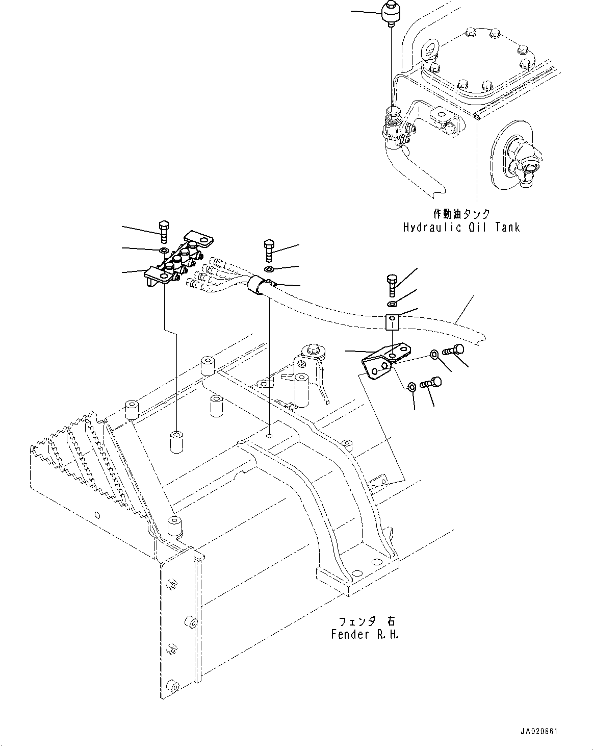 Komatsu parts book diagram for D65PX-16 S/N 80001-UP: КЯЬ ? ДЪІЭ ”ZЉЗ, МЮЧ№ЇД(#80001-)