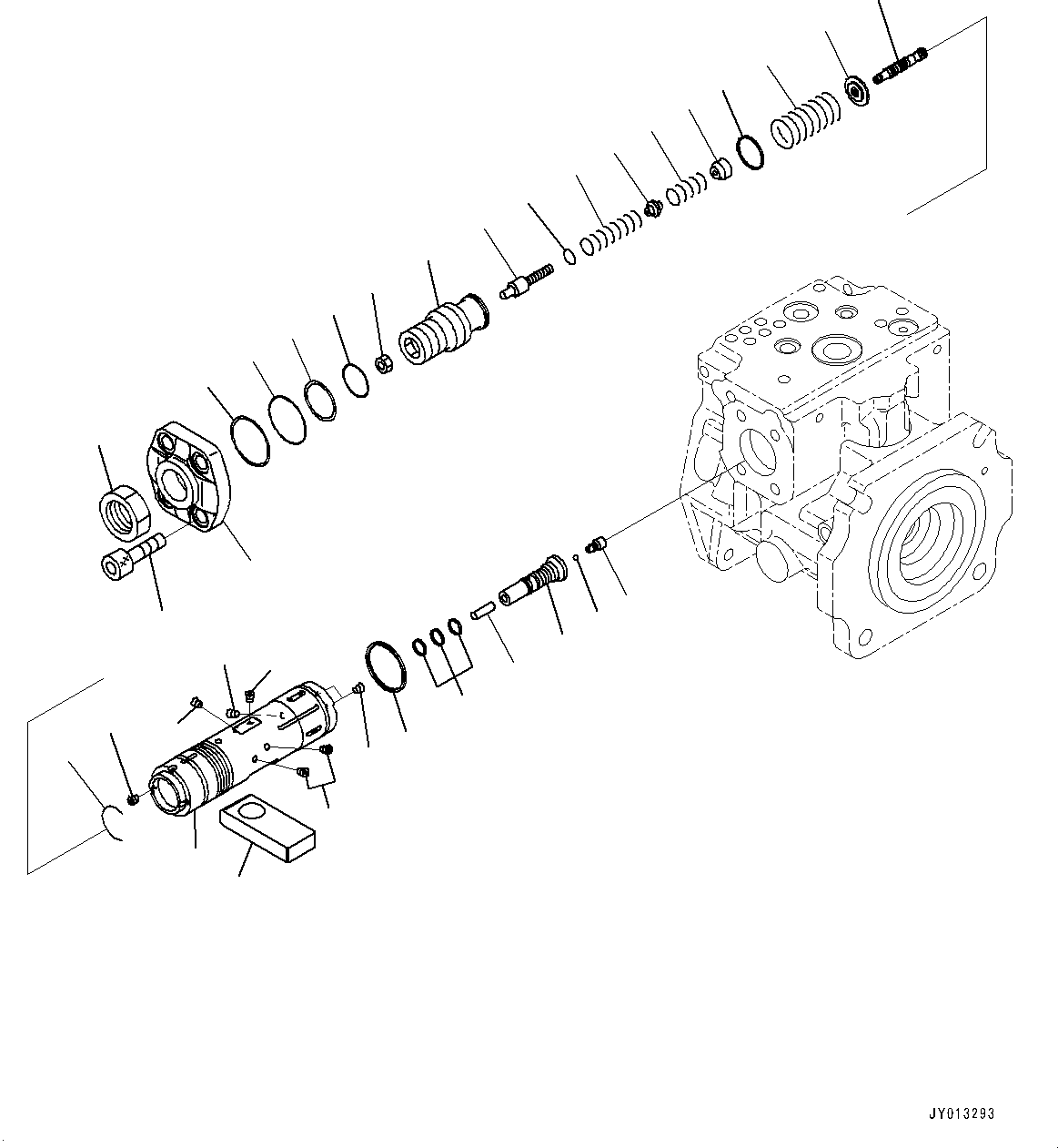 Komatsu parts book diagram for D65PX-16 S/N 80001-UP: –ы€іОЯЭМЯҐУ ?А, HSS ОЯЭМЯ (4/7)(#80001-)