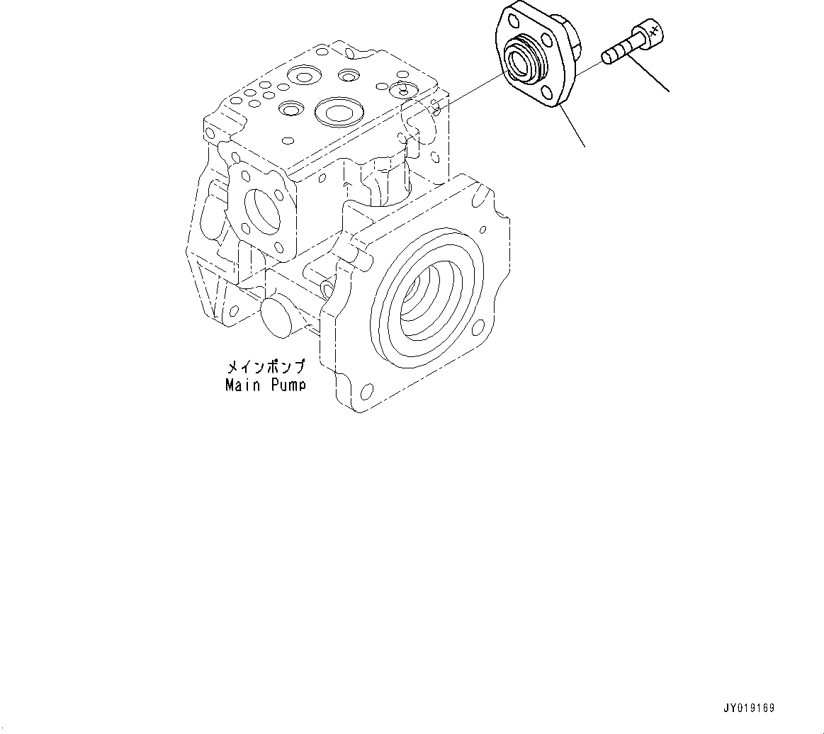 Komatsu parts book diagram for D65PX-16 S/N 80001-UP: –ы€іОЯЭМЯҐУ ?А, HSS ОЯЭМЯ (5/7)(#80001-)
