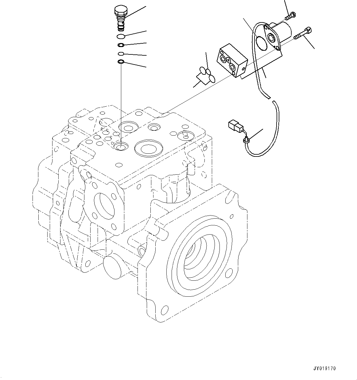 Komatsu parts book diagram for D65PX-16 S/N 80001-UP: –ы€іОЯЭМЯҐУ ?А, HSS ОЯЭМЯ (7/7)(#80001-)