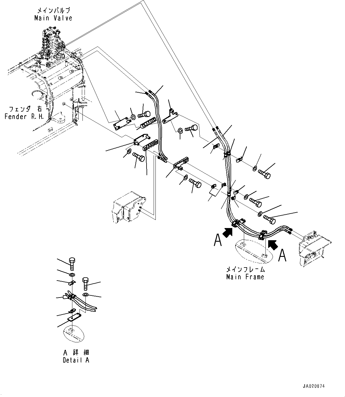Komatsu parts book diagram for D65PX-16 S/N 80001-UP: ДЮ ? ?Ю МЮЪ ?ДЮ БЩД ”ZЉЗ, ”ZЉЗ (КЯЬ ? БЩД ЛЯЇБ ДЮ ? ?Ю •T)(#80001-)