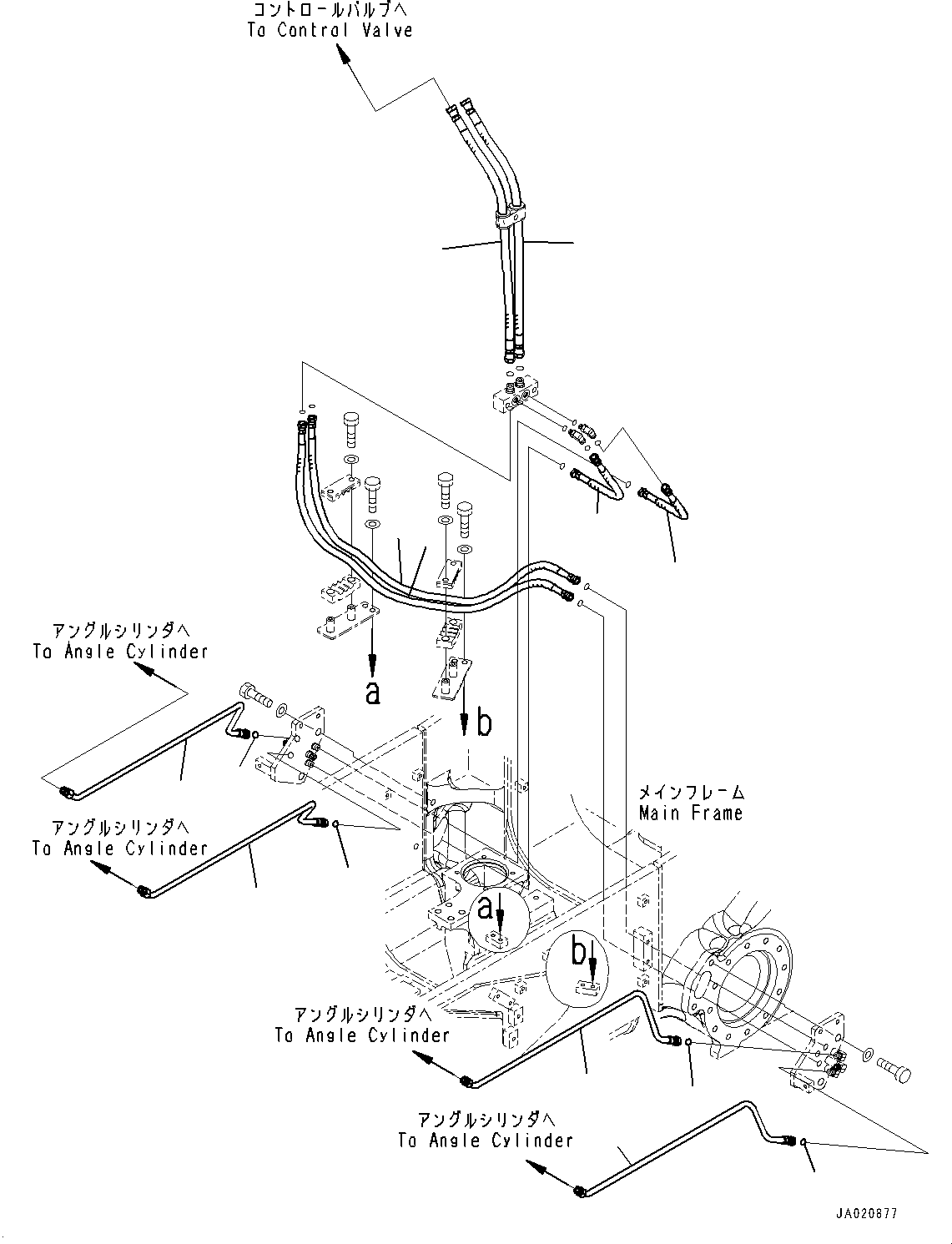 Komatsu parts book diagram for D65PX-16 S/N 80001-UP: ДЮ ? ?Ю МЮЪ ?ДЮ  ?ЭёЮЩ ”ZЉЗ, ”ZЉЗ(#80001-)