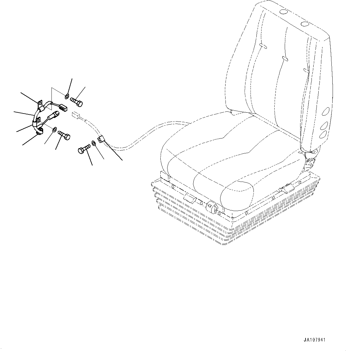 Komatsu parts book diagram for D65PX-16 S/N 80001-UP: ?НЯЪ ?А ј ?Д, ЬІФШЭёЮК ?ИЅ (ґ ? ?  ?ЅНЯЭј ?Э АІМЯ)(#80001-)