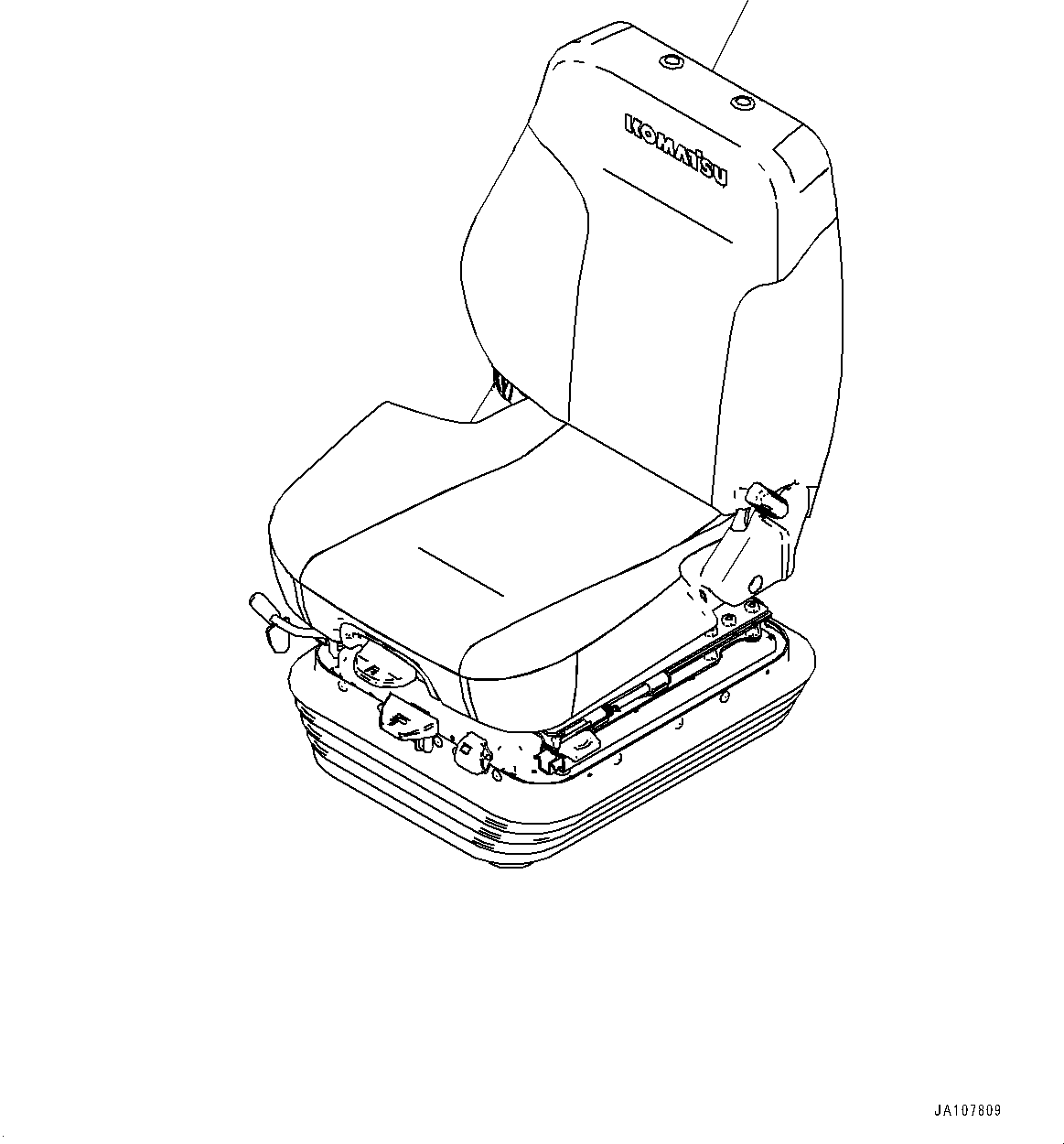 Komatsu parts book diagram for D65PX-16 S/N 80001-UP: ?НЯЪ ?А ј ?Д, ј ?Д (ґ ? ?  ?ЅНЯЭј ?Э АІМЯ, •Zђ ?, А ?Э АІМЯ, БЩД, CVGS)(#80001-)