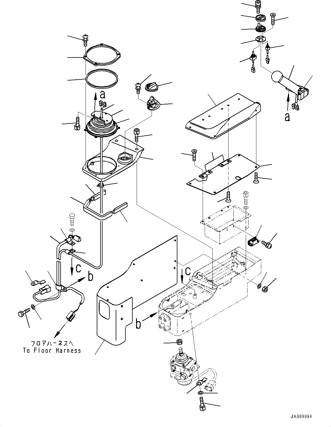 Komatsu parts book diagram for D65PX-16 S/N 80001-UP: ROPS  ? ?ЙЛЯ, ‘–ЌS‘ЂЌмЪКЮ ?(#80850-)